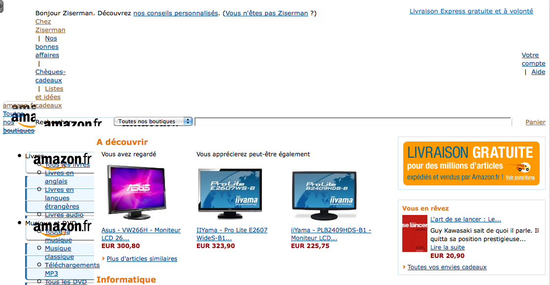 Amazon en vrac