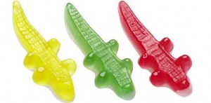 crocodiles colorés